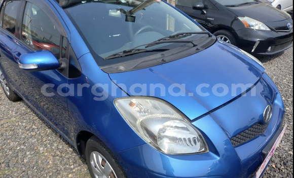 Buy Used Toyota Vitz Blue Car in Accra in Greater Accra Buy Used Toyota Vitz Blue Car in Accra in Greater Accra