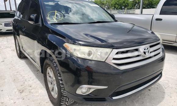 Sayi Na hannu Toyota Highlander Black Mota in Tema a Greater Accra