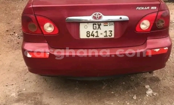 Buy Used Toyota Corolla Red Car in Accra in Greater Accra Buy Used Toyota Corolla Red Car in Accra in Greater Accra