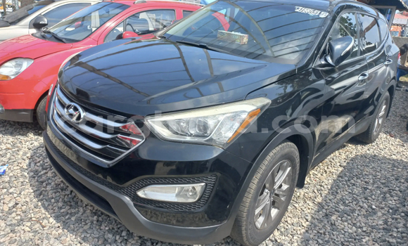 Sayi Na hannu Hyundai Santa Fe Black Mota in Accra a Greater Accra Sayi Na hannu Hyundai Santa Fe Black Mota in Accra a Greater Accra