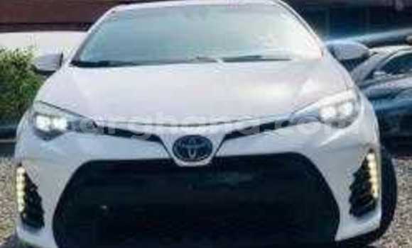 Sayi Na hannu Toyota Corolla White Mota in Accra a Greater Accra