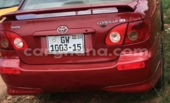 Buy Used Toyota Corolla Red Car in Accra in Greater Accra Buy Used Toyota Corolla Red Car in Accra in Greater Accra