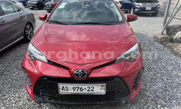 Sayi Na hannu Toyota Corolla Red Mota in Accra a Greater Accra