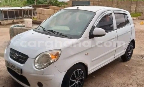 Buy Used Kia Morning White Car in Accra in Greater Accra