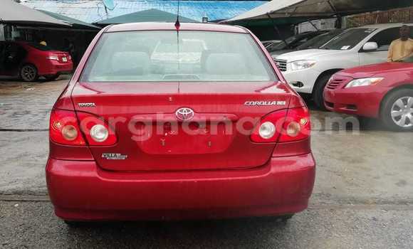Sayi Na hannu Toyota Corolla Red Mota in Accra a Greater Accra Sayi Na hannu Toyota Corolla Red Mota in Accra a Greater Accra