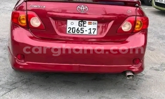 Buy Used Toyota Corolla Red Car in Accra in Greater Accra Buy Used Toyota Corolla Red Car in Accra in Greater Accra