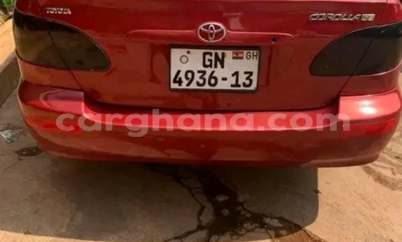 Buy Used Toyota Corolla Red Car in Accra in Greater Accra Buy Used Toyota Corolla Red Car in Accra in Greater Accra