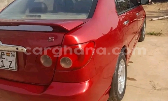 Sayi Na hannu Toyota Corolla Red Mota in Accra a Greater Accra