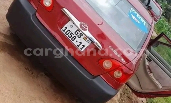 Buy Used Toyota Corolla Red Car in Accra in Greater Accra Buy Used Toyota Corolla Red Car in Accra in Greater Accra