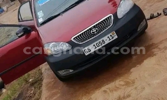 Buy Used Toyota Corolla Red Car in Accra in Greater Accra Buy Used Toyota Corolla Red Car in Accra in Greater Accra
