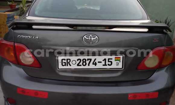Sayi Na hannu Toyota Corolla Black Mota in Accra a Greater Accra Sayi Na hannu Toyota Corolla Black Mota in Accra a Greater Accra