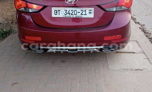 Sayi Na hannu Hyundai Elantra Red Mota in Accra a Greater Accra Sayi Na hannu Hyundai Elantra Red Mota in Accra a Greater Accra