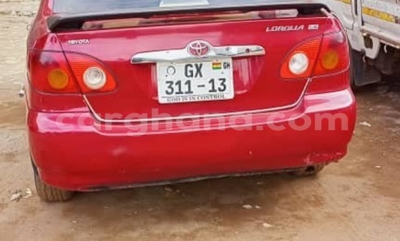 Sayi Na hannu Toyota Corolla Red Mota in Accra a Greater Accra Sayi Na hannu Toyota Corolla Red Mota in Accra a Greater Accra