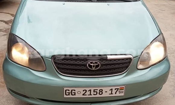 Sayi Na hannu Toyota Corolla Green Mota in Accra a Greater Accra Sayi Na hannu Toyota Corolla Green Mota in Accra a Greater Accra