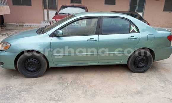 Sayi Na hannu Toyota Corolla Green Mota in Accra a Greater Accra Sayi Na hannu Toyota Corolla Green Mota in Accra a Greater Accra