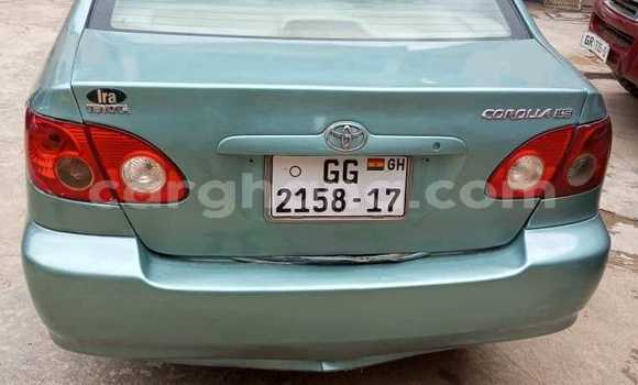 Sayi Na hannu Toyota Corolla Green Mota in Accra a Greater Accra Sayi Na hannu Toyota Corolla Green Mota in Accra a Greater Accra