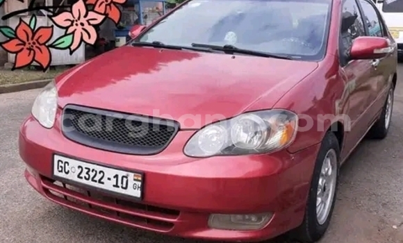 Buy Used Toyota Corolla Red Car in Accra in Greater Accra Buy Used Toyota Corolla Red Car in Accra in Greater Accra