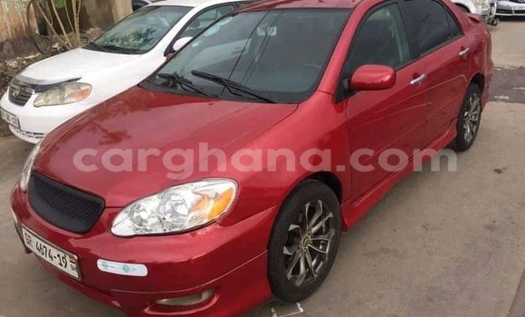 Buy Used Toyota Corolla Red Car in Accra in Greater Accra Buy Used Toyota Corolla Red Car in Accra in Greater Accra