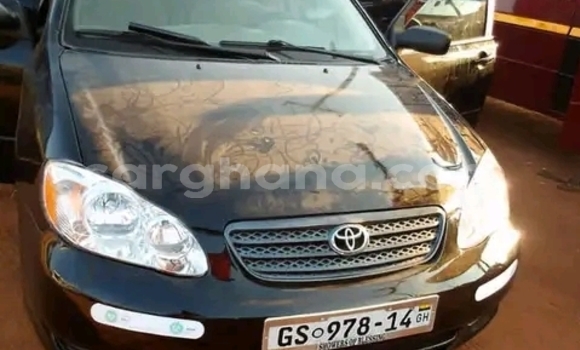 Buy Used Toyota Corolla Black Car in Accra in Greater Accra