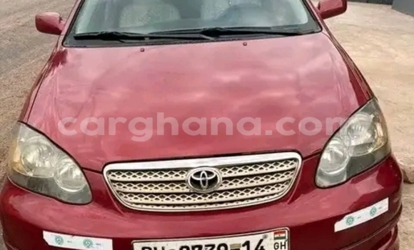 Buy Used Toyota Corolla Red Car in Accra in Greater Accra