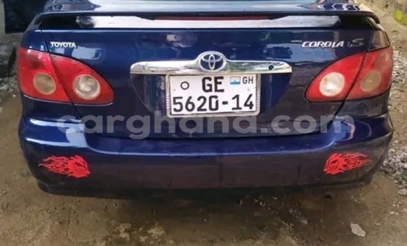 Buy Used Toyota Corolla Blue Car in Accra in Greater Accra Buy Used Toyota Corolla Blue Car in Accra in Greater Accra