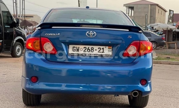 Sayi Na hannu Toyota Corolla Blue Mota in Accra a Greater Accra Sayi Na hannu Toyota Corolla Blue Mota in Accra a Greater Accra