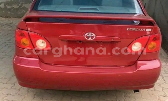 Buy Used Toyota Corolla Red Car in Accra in Greater Accra