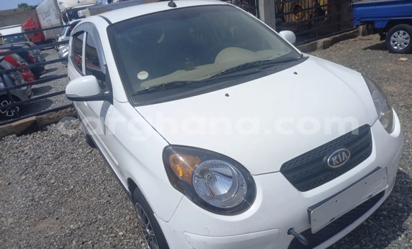 Sayi Na hannu Kia Morning White Mota in Accra a Greater Accra