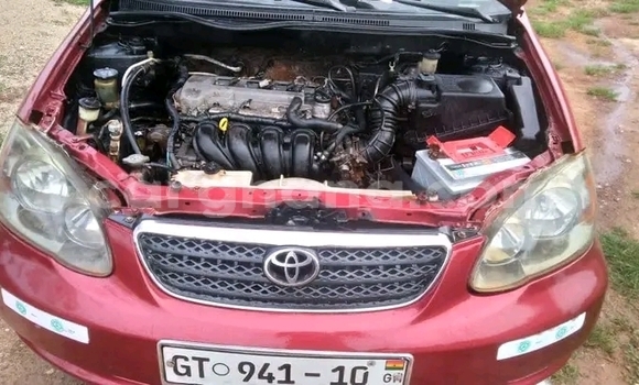Sayi Na hannu Toyota Corolla Red Mota in Accra a Greater Accra Sayi Na hannu Toyota Corolla Red Mota in Accra a Greater Accra