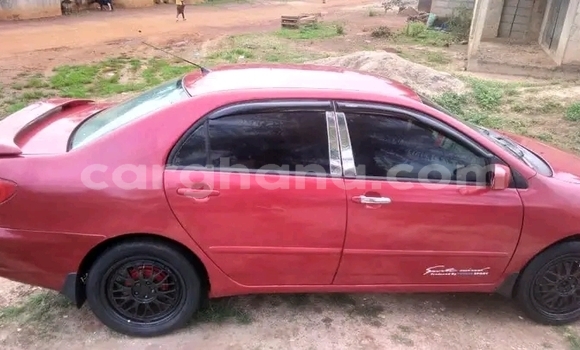 Sayi Na hannu Toyota Corolla Red Mota in Accra a Greater Accra Sayi Na hannu Toyota Corolla Red Mota in Accra a Greater Accra