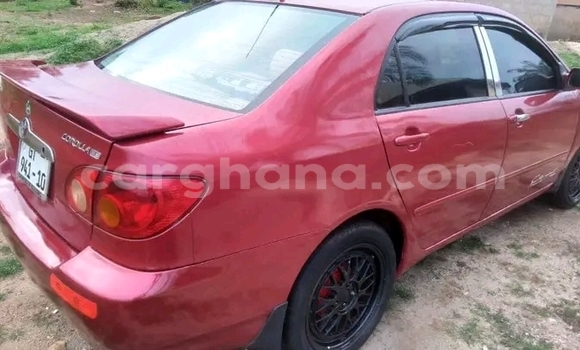 Sayi Na hannu Toyota Corolla Red Mota in Accra a Greater Accra Sayi Na hannu Toyota Corolla Red Mota in Accra a Greater Accra