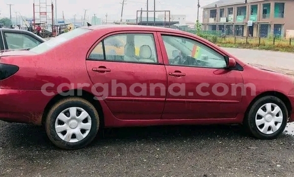 Buy Used Toyota Corolla Red Car in Accra in Greater Accra Buy Used Toyota Corolla Red Car in Accra in Greater Accra