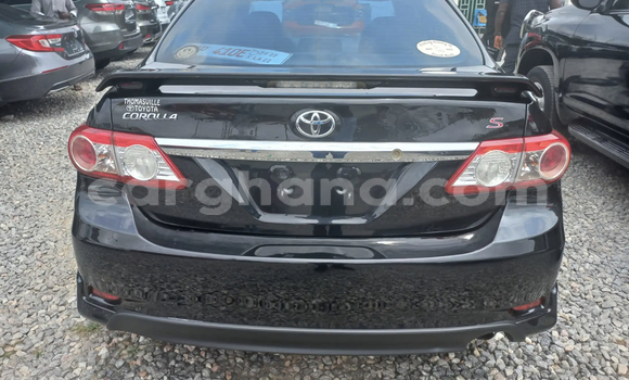 Sayi Na hannu Toyota Corolla Black Mota in Accra a Greater Accra Sayi Na hannu Toyota Corolla Black Mota in Accra a Greater Accra