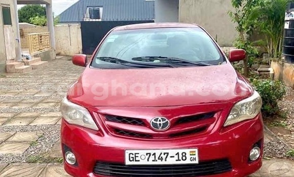 Sayi Na hannu Toyota Corolla Red Mota in Accra a Greater Accra