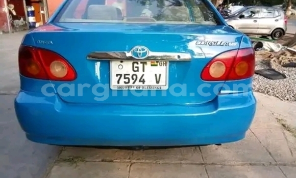 Buy Used Toyota Corolla Blue Car in Accra in Greater Accra Buy Used Toyota Corolla Blue Car in Accra in Greater Accra