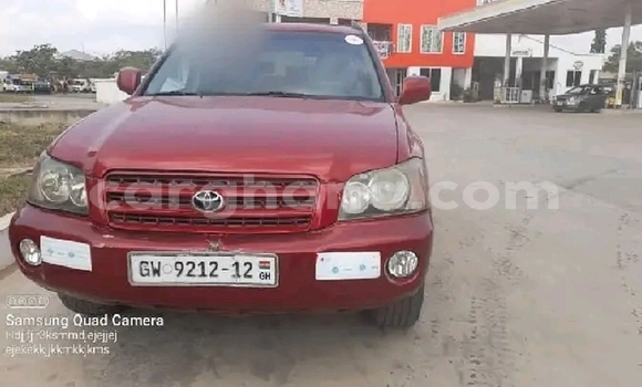 Sayi Na hannu Toyota Highlander Red Mota in Accra a Greater Accra Sayi Na hannu Toyota Highlander Red Mota in Accra a Greater Accra