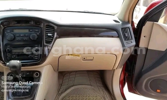 Sayi Na hannu Toyota Highlander Red Mota in Accra a Greater Accra Sayi Na hannu Toyota Highlander Red Mota in Accra a Greater Accra