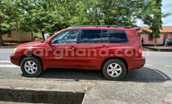 Sayi Na hannu Toyota Highlander Red Mota in Accra a Greater Accra Sayi Na hannu Toyota Highlander Red Mota in Accra a Greater Accra