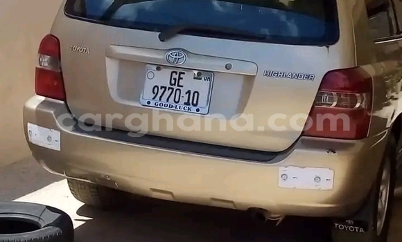 Sayi Na hannu Toyota Highlander Sauran Mota in Accra a Greater Accra Sayi Na hannu Toyota Highlander Sauran Mota in Accra a Greater Accra