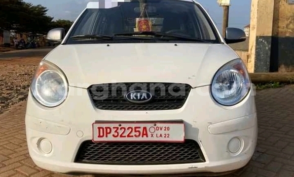 Sayi Na hannu Kia Morning White Mota in Accra a Greater Accra Sayi Na hannu Kia Morning White Mota in Accra a Greater Accra