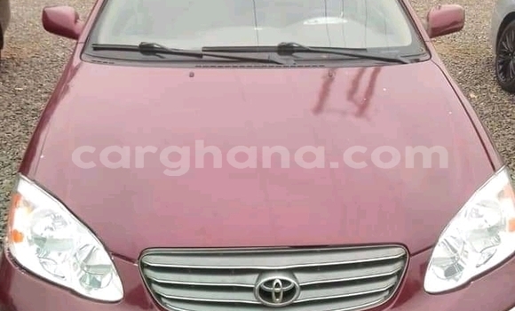 Buy Used Toyota Corolla Red Car in Accra in Greater Accra