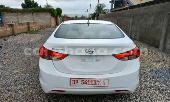 Sayi Na hannu Hyundai Elantra White Mota in Accra a Greater Accra Sayi Na hannu Hyundai Elantra White Mota in Accra a Greater Accra