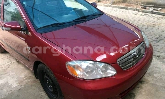 Buy Used Toyota Corolla Red Car in Accra in Greater Accra