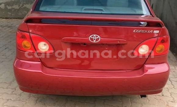 Ra Àlòkù Toyota Corolla Red Ọkọ̀ in Accra ni Greater Accra Ra Àlòkù Toyota Corolla Red Ọkọ̀ in Accra ni Greater Accra