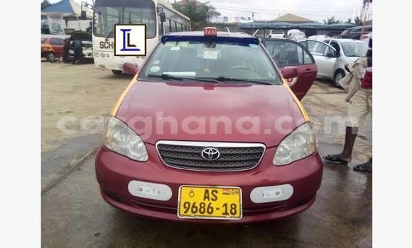 Sayi Na hannu Toyota Corolla Red Mota in Accra a Greater Accra