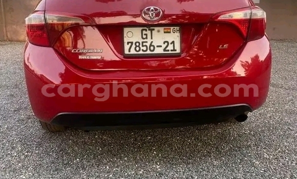 Ra Àlòkù Toyota Corolla Red Ọkọ̀ in Accra ni Greater Accra Ra Àlòkù Toyota Corolla Red Ọkọ̀ in Accra ni Greater Accra