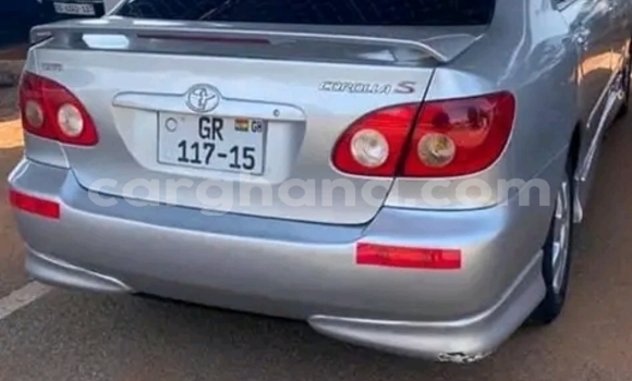 Buy Used Toyota Corolla Silver Car in Accra in Greater Accra Buy Used Toyota Corolla Silver Car in Accra in Greater Accra