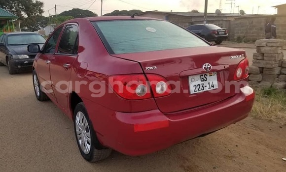 Ra Àlòkù Toyota Corolla Red Ọkọ̀ in Accra ni Greater Accra Ra Àlòkù Toyota Corolla Red Ọkọ̀ in Accra ni Greater Accra