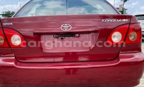 Buy Used Toyota Corolla Red Car in Accra in Greater Accra Buy Used Toyota Corolla Red Car in Accra in Greater Accra