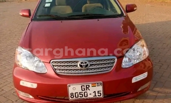 Ra Àlòkù Toyota Corolla Red Ọkọ̀ in Accra ni Greater Accra
